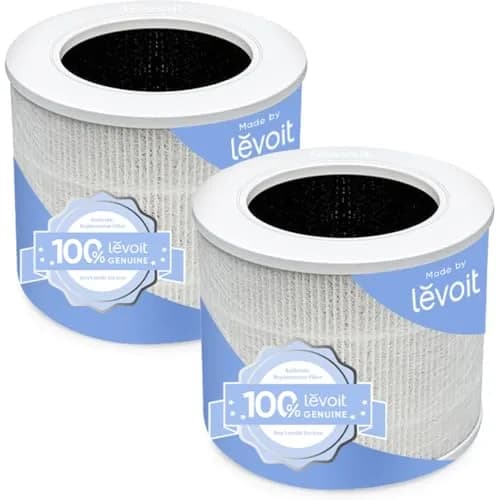 Levoit Core Mini-P Air Purifier Replacement Filter 2 Pack | AHAM Verified True HEPA Filtration thumbnail 1