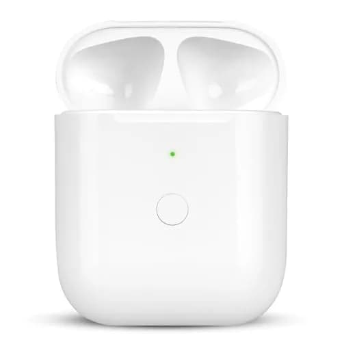 NOCRLG Replacement Charging Case for AirPods 1st & 2nd Gen 550mAh | Wireless Charging & Bluetooth Sync thumbnail 1