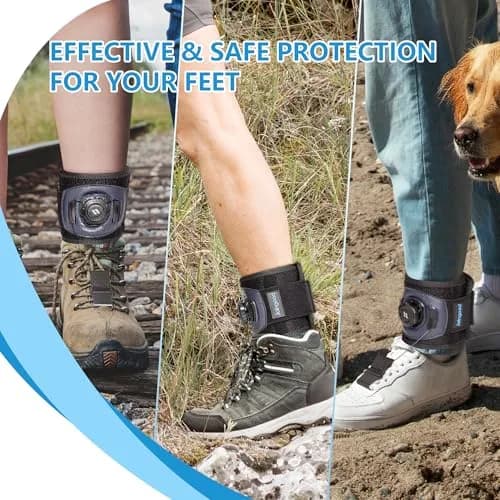 joingood AFO Foot Drop Brace with Reel-Adjust Dorsiflexion Assist L/XL (35cm Calf Circumference) | FDA Approved Orthopedic Brace for Walking Support thumbnail 5