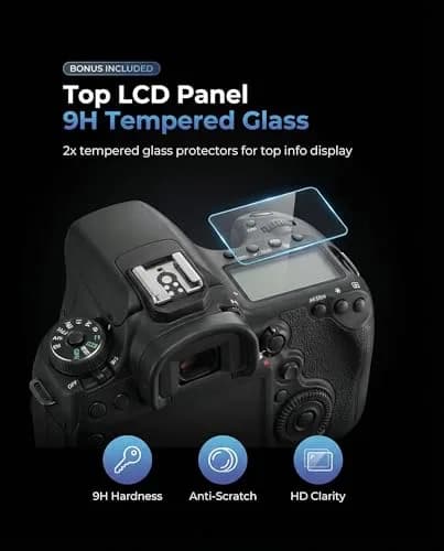 iDaPro Tempered Glass Screen Protector for Nikon Z6 III (2+2 Pack) | 9H Hardness, Anti-Scratch, Anti-Bubble thumbnail 4