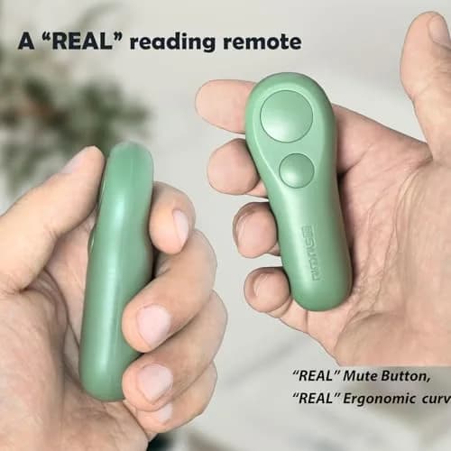 SK SYUKUYU RF Remote Control Page Turner for Kindle, iPad, iPhone, Android Tablets, Surface - Green | Hands-Free Reading & Photography thumbnail 2
