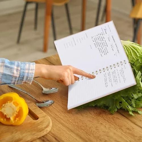 ZICOTO Aesthetic Blank Recipe Book with Linen Cover | Write in Your Own Recipes (70-120 chars) thumbnail 8