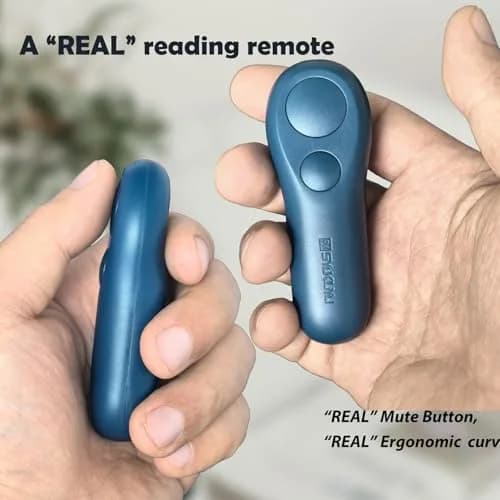 SK SYUKUYU RF Remote Control Page Turner with Mute Button for Kindle, iPad, Android Tablets, iPhone | Blue thumbnail 2