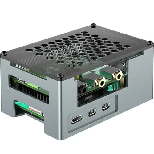 InnoMaker Aluminum Alloy Case for Raspberry Pi 5 | Dual Cooling & Compatibility (110 chars) thumbnail 1