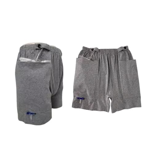 Lmaray Ostomy Drainage Bag Shorts for Men and Women 2XL | Discreet Urine Bag Pants thumbnail 1