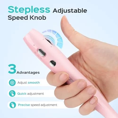 COSLUS C42 Cordless Nail Drill File with Stepless Precise Speed Control & USB-C Charging | 20000 RPM thumbnail 3