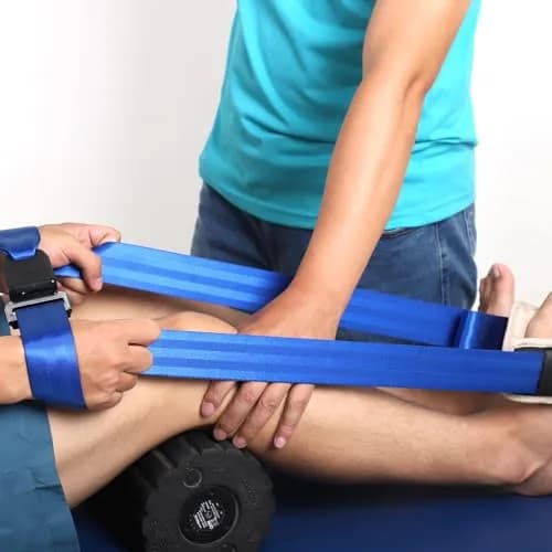 Lewitools Mobilization with Movement (MWM) Belt with Adjustable Pad 2.44 m (8 ft) | Physical Therapy Strap for Joint Mobility thumbnail 9