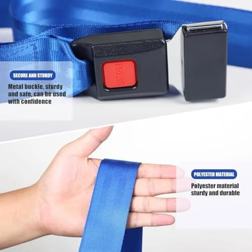 Lewitools Mobilization with Movement (MWM) Belt with Adjustable Pad 2.44 m (8 ft) | Physical Therapy Strap for Joint Mobility thumbnail 2