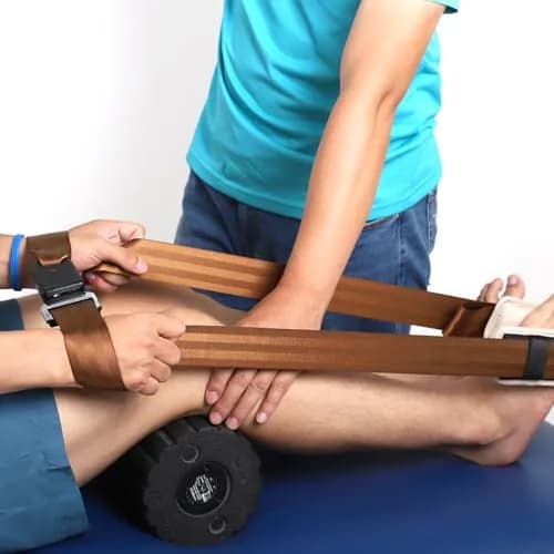Lewitools Mobilization Belt with Adjustable Pad & Quick-Release Buckle | 300 cm (9.8 ft) Therapy Strap for Movement Practice thumbnail 9