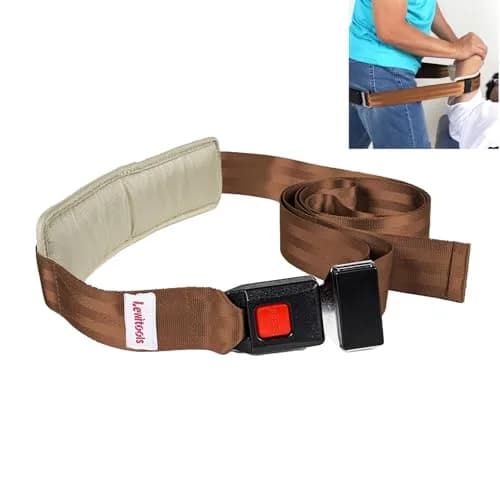 Lewitools Mobilization Belt with Adjustable Pad & Quick-Release Buckle | 300 cm (9.8 ft) Therapy Strap for Movement Practice - main product image
