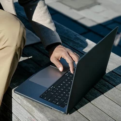 EooCoo Keyboard Cover for MacBook Pro 14/16, Air 13/15, Neo 13 Black Clear | Fits US Layout Models thumbnail 8
