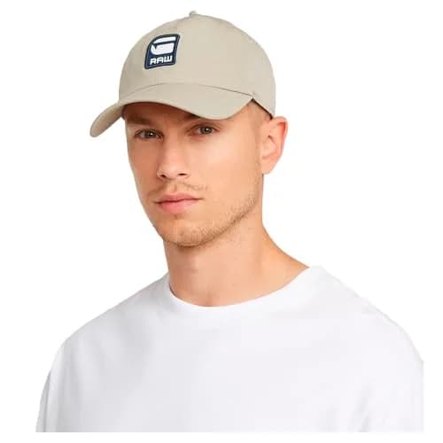 G-STAR Avernus Burger Baseball Cap One Size | Unisex Casual Beige Polyester Blend thumbnail 2