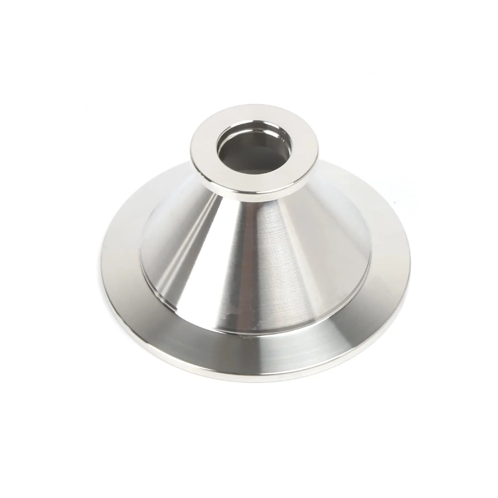 QMINOX SS304 Vacuum Conical Reducer KF adaptor fittings KF-50 to KF-16 | Stainless Steel Vacuum Fitting