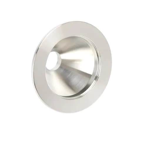 QMINOX SS304 Vacuum Conical Reducer KF adaptor fittings KF-50 to KF-16 | Stainless Steel Vacuum Fitting thumbnail 4
