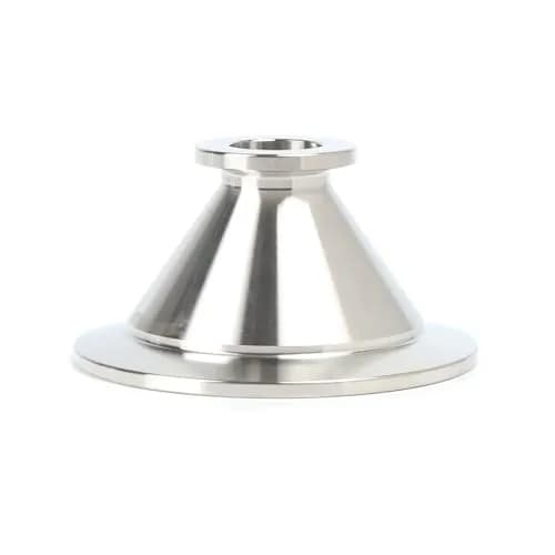 QMINOX SS304 Vacuum Conical Reducer KF adaptor fittings KF-50 to KF-16 | Stainless Steel Vacuum Fitting thumbnail 5
