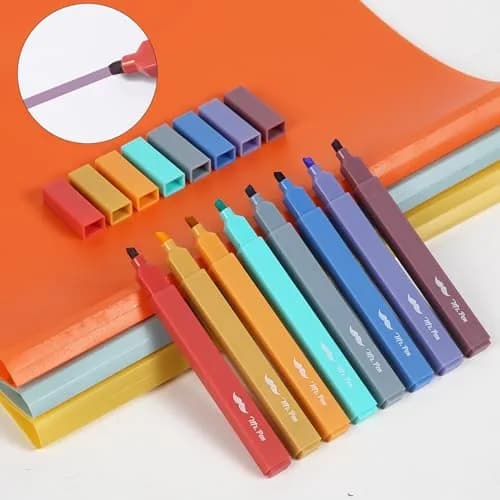 Mr. Pen Aesthetic Highlighters No Bleed, 8 Pack, Assorted Pastel Colors | Chisel Tip, Fast Dry, Journaling & School Supplies thumbnail 6