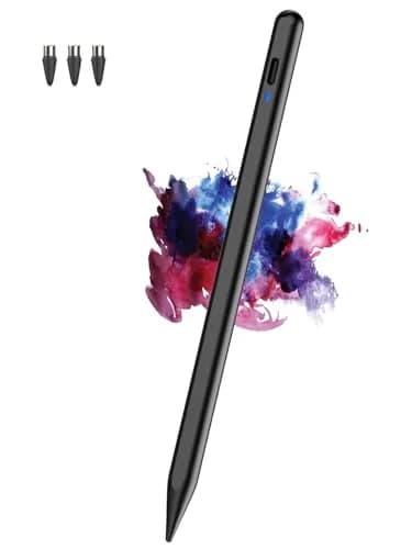 CMARS Stylus Pen for Android/Samsung A11+/A9+ | Universal Android & iPhone Compatibility, 16.5cm, Black thumbnail 1