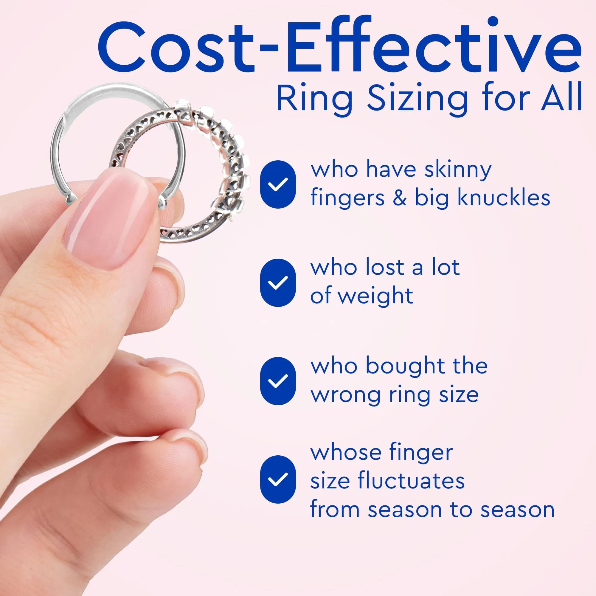 5 STARS UNITED Ring Sizers for Loose Rings - 14 Pieces (1.5–8 mm) | Dual Model Set - view 5
