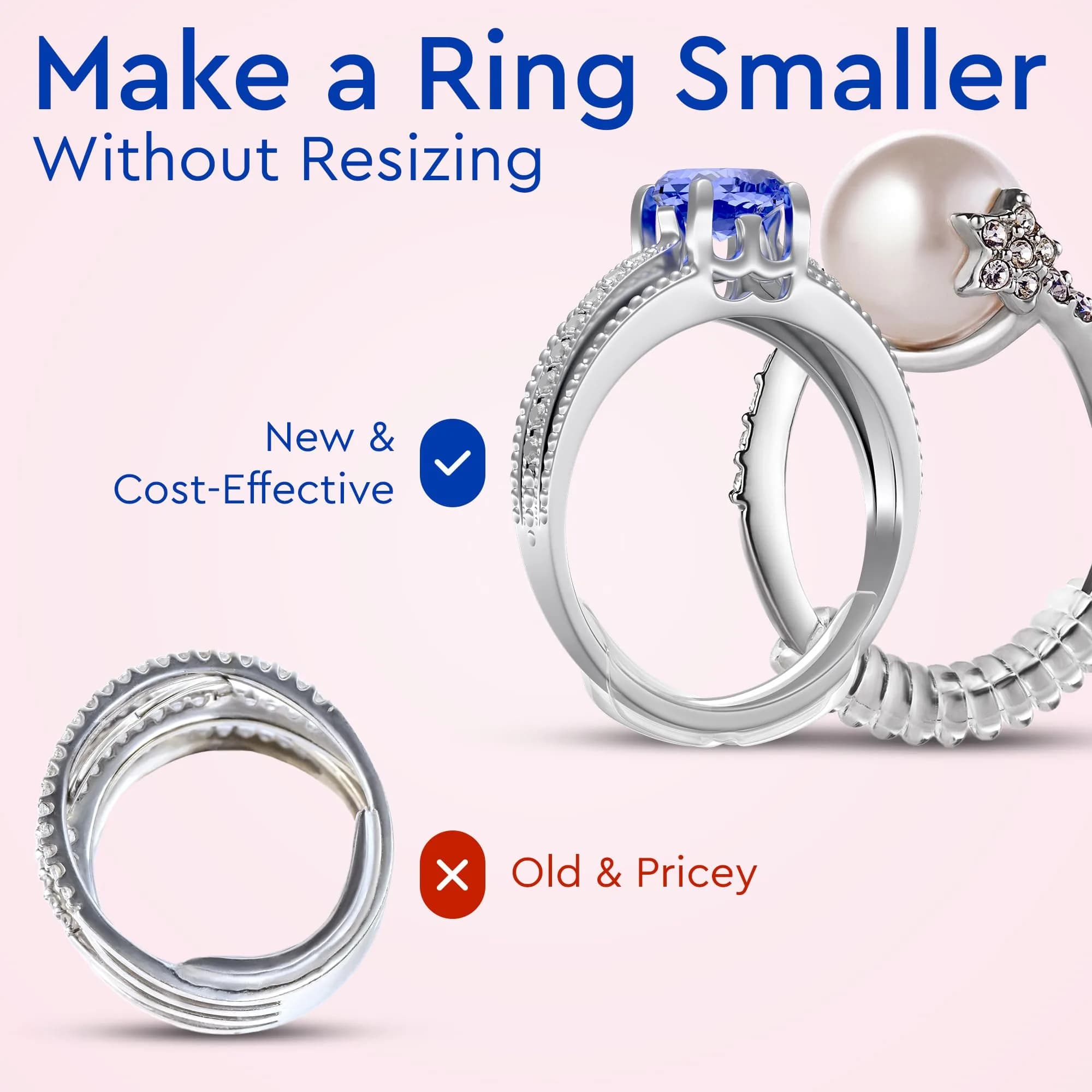 5 STARS UNITED Ring Sizers for Loose Rings - 14 Pieces (1.5–8 mm) | Dual Model Set - view 7