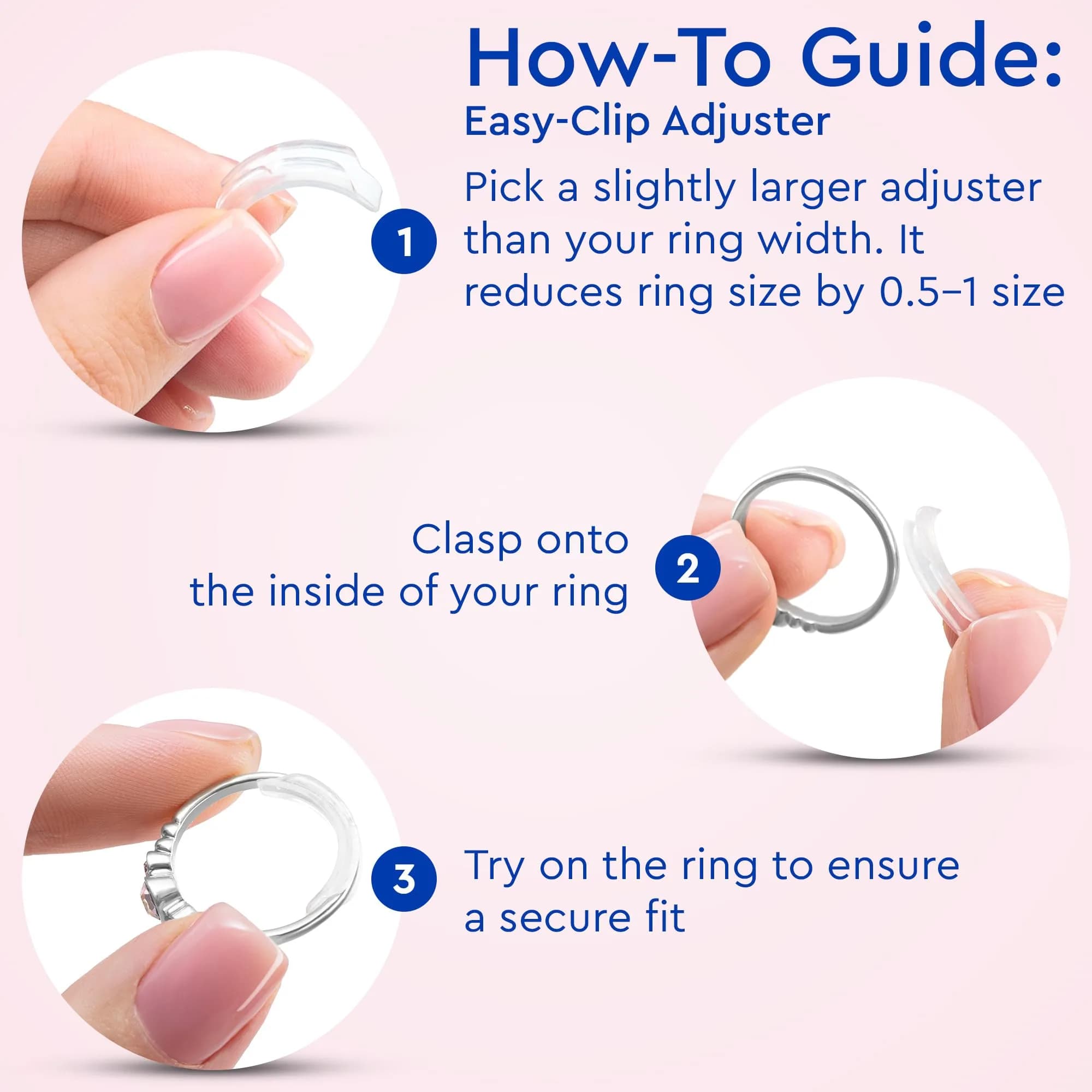 5 STARS UNITED Ring Sizers for Loose Rings - 14 Pieces (1.5–8 mm) | Dual Model Set - view 3