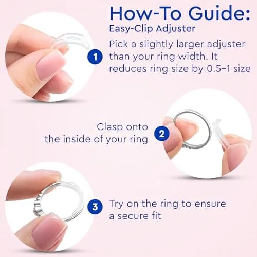 5 STARS UNITED Ring Sizers for Loose Rings - 14 Pieces (1.5–8 mm) | Dual Model Set thumbnail 3