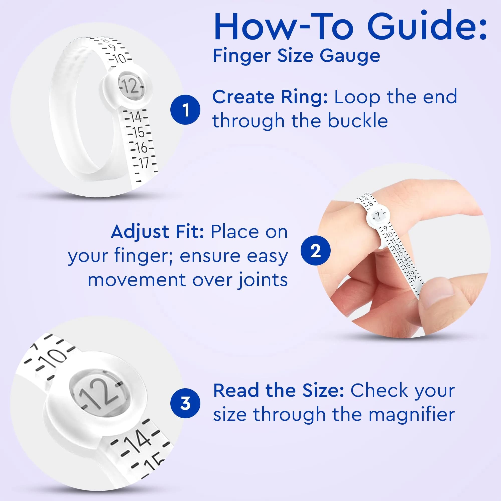 5 STARS UNITED Ring Sizers - 15 Piece Set (1.5–8 mm) for a Secure Fit | Jewelry Finding Tool - view 5