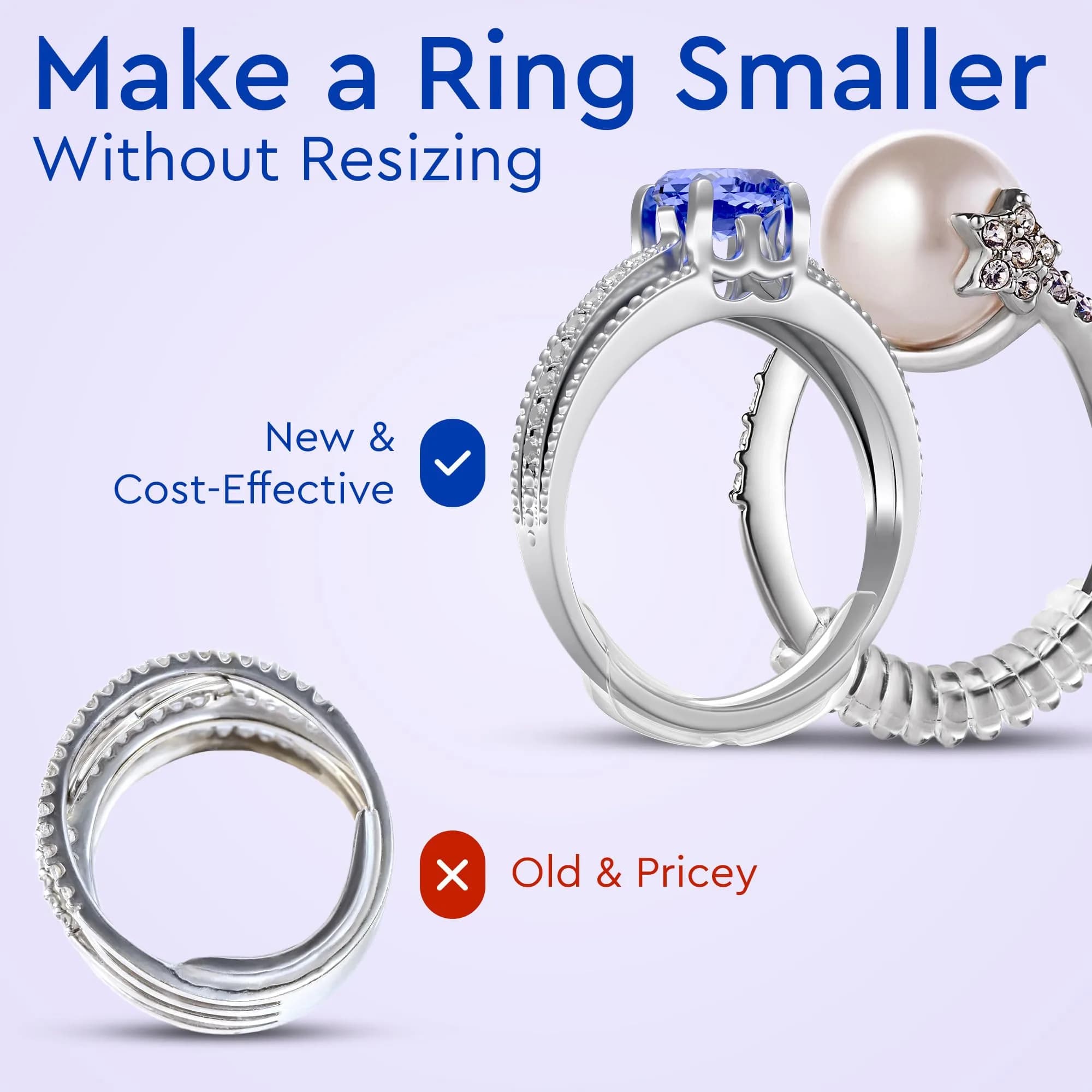 5 STARS UNITED Ring Sizers - 15 Piece Set (1.5–8 mm) for a Secure Fit | Jewelry Finding Tool - view 8