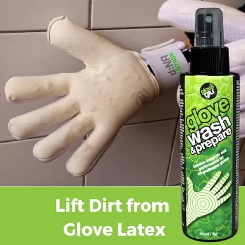 gloveglu Glove Care System Bundle | Premium Wash, Fresh Deodorizer & MEGAgrip Spray 4.05 fl oz Each | Goalkeeper Glove Cleaning & Grip Revival System (Pack of 3) thumbnail 3