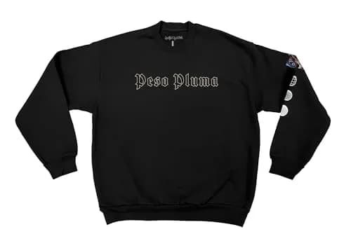 Peso Pluma PP Crewneck-Small | Official Tour Merch, Cotton, Unisex, Oversized Fit thumbnail 1