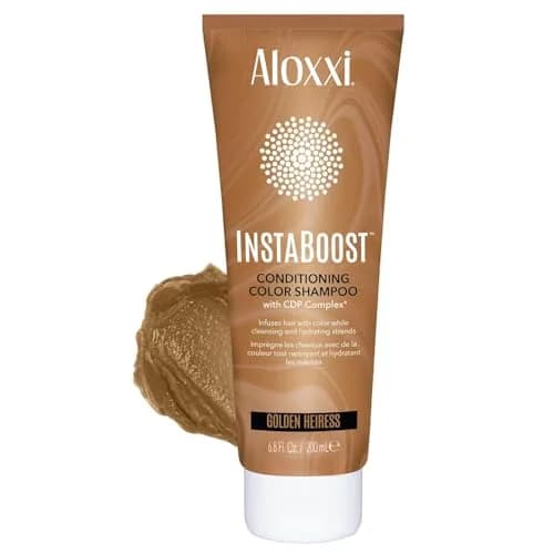ALOXXI InstaBoost Conditioning Color Shampoo in Golden Heiress 6.8 Fl Oz | Hydrates & Refreshes Blonde Tones thumbnail 1
