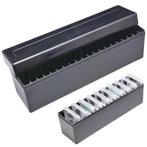 Ettonsun 20-Slot Coin Slab Storage Box 255g (9 oz) | Holds NGC, PCGS, PMG Slabs Securely thumbnail 1