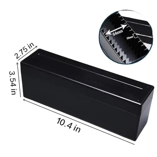 Ettonsun 20-Slot Coin Slab Storage Box 255g (9 oz) | Holds NGC, PCGS, PMG Slabs Securely thumbnail 2