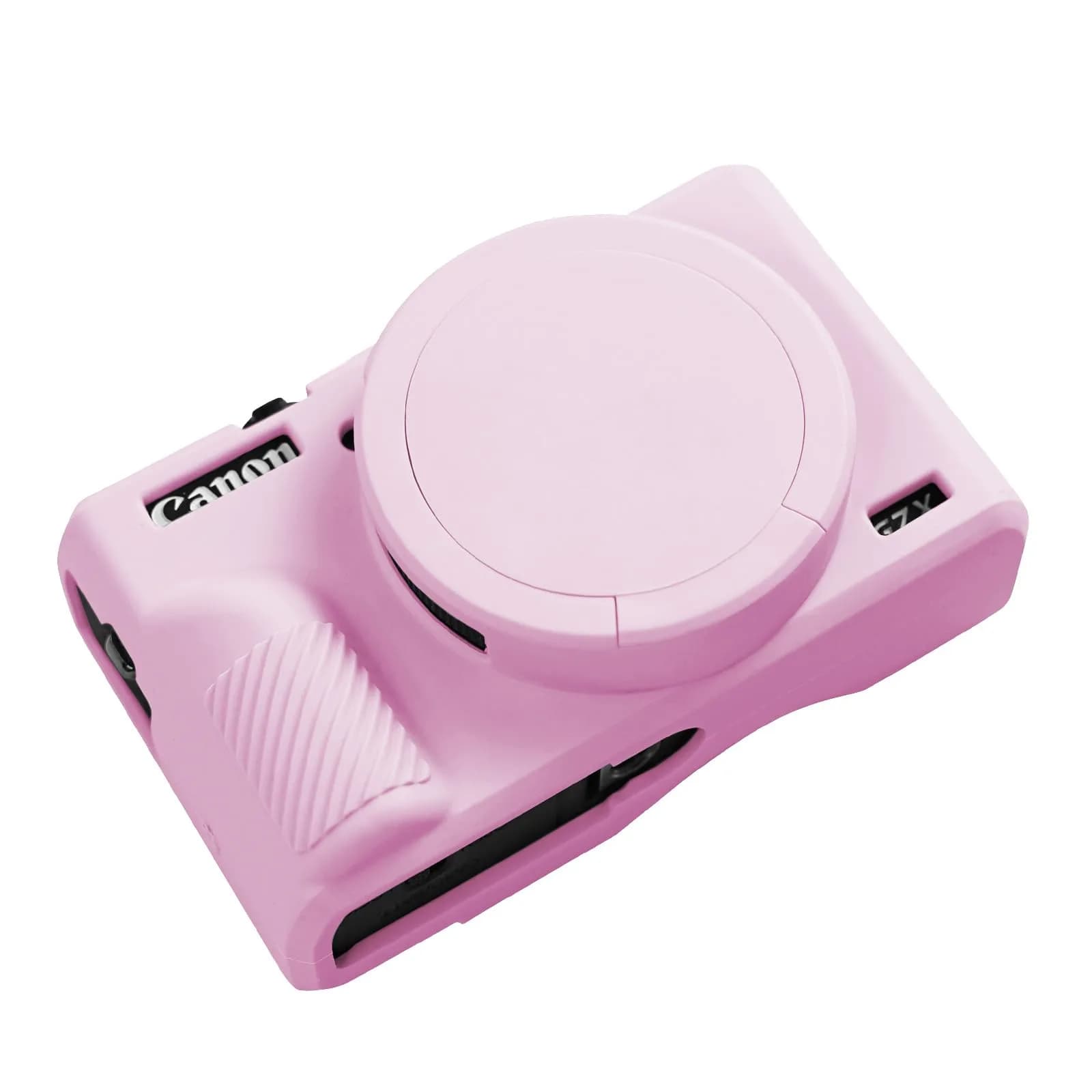 Easy Hood Pink Silicone Camera Case for Canon G7X Mark III | 4.9cm x 14.5cm x 6.5cm