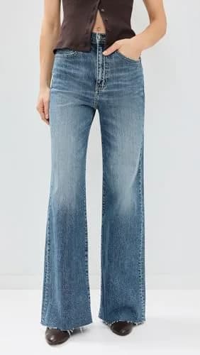 DAZE Women's Far Out Jeans, 28 | High-rise Wide Leg in Stunner with Structured Fit thumbnail 2
