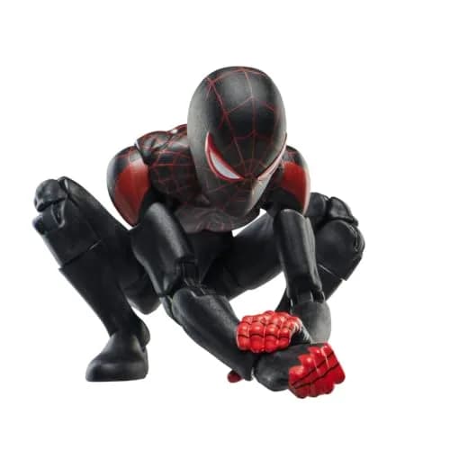 Hasbro Marvel Legends Ultimate Miles Morales Action Figure 6-inch (15.24 cm) | Comics-Inspired Collectible with Comic Accessory thumbnail 4
