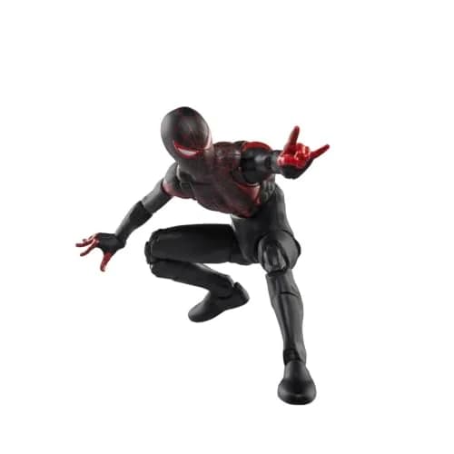 Hasbro Marvel Legends Ultimate Miles Morales Action Figure 6-inch (15.24 cm) | Comics-Inspired Collectible with Comic Accessory thumbnail 6