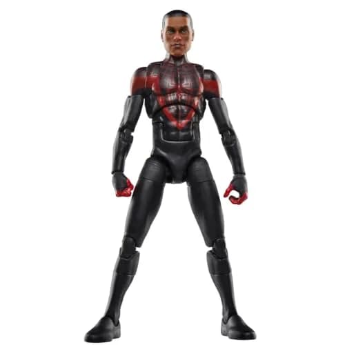 Hasbro Marvel Legends Ultimate Miles Morales Action Figure 6-inch (15.24 cm) | Comics-Inspired Collectible with Comic Accessory thumbnail 7