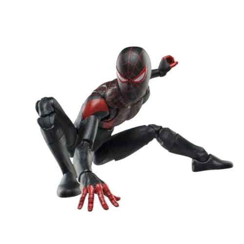Hasbro Marvel Legends Ultimate Miles Morales Action Figure 6-inch (15.24 cm) | Comics-Inspired Collectible with Comic Accessory thumbnail 3