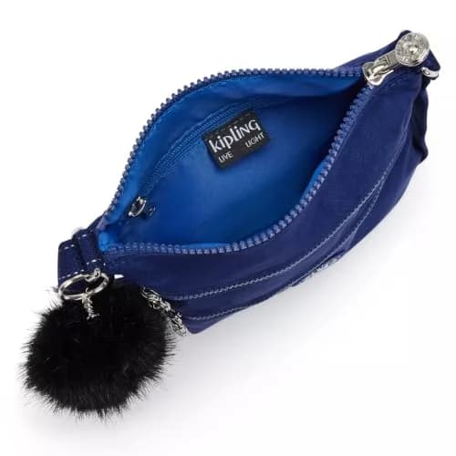 Kipling Keiko Mini Bag Brave Blue | Lightweight Adjustable Crossbody Purse (20.9cm L x 25.9cm H x 3.8cm W) thumbnail 3