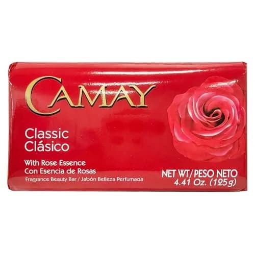 Camay Classic Bar Soap, Rose Essence, 8-Pack of 4.41 Oz Each | Scented, Moisturizing for All Skin Types thumbnail 2
