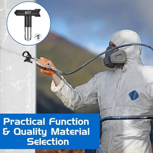 Zhengmy 12 Pcs Airless Paint Sprayer Nozzle Tips Set 413-623 | Reversible Spray Tips for Efficient Painting thumbnail 5