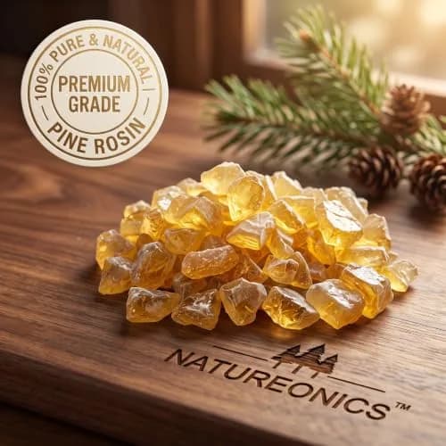 Natureonics Pine Rosin 1 Lb | Natural Pine Resin for Beeswax Wraps, Dancers & DIY Projects thumbnail 6