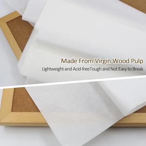 CXIIPOL Artist Teabag Paper 16.54x16.54 Inches (50 Sheets) | Wet Strength Tissue for Mixed Media & Printmaking thumbnail 4