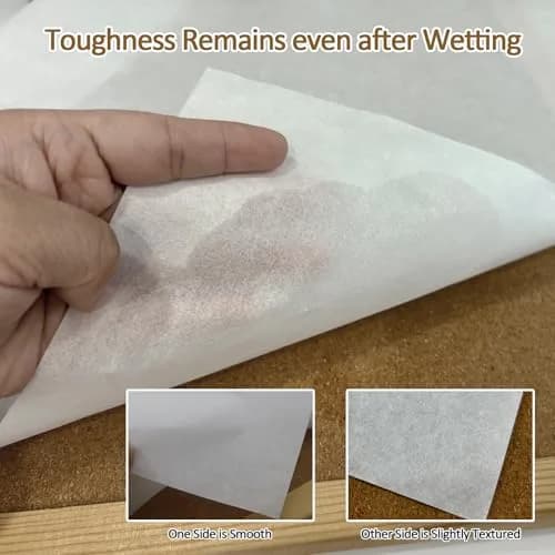 CXIIPOL Artist Teabag Paper 16.54x16.54 Inches (50 Sheets) | Wet Strength Tissue for Mixed Media & Printmaking thumbnail 3