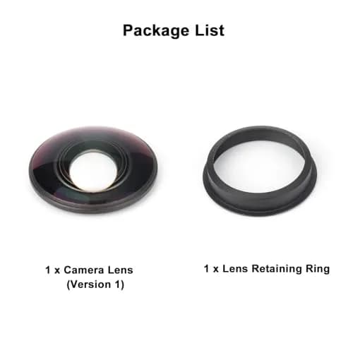 EUGOOCX Replacement Lens for Insta360 X4 Camera | Sharp, Reliable, Version 1 - without Rim thumbnail 5