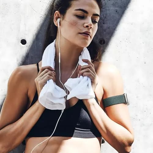 Straplanet Apple Watch Sport Armband & Ankle Strap 38-49mm | Breathable Nylon, Adjustable Fit for Women Men thumbnail 5