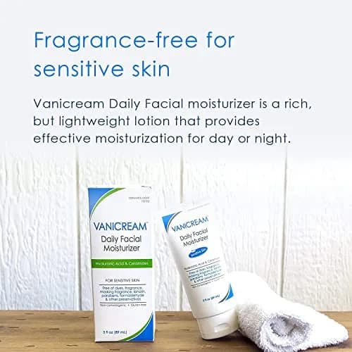 Vanicream Daily Facial Moisturizer 177ml (6 Fl Oz) Pack of 2 | For Sensitive Skin with Ceramides & Hyaluronic Acid thumbnail 4