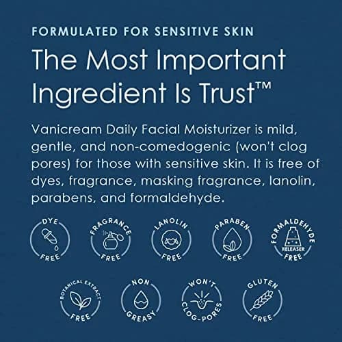 Vanicream Daily Facial Moisturizer 177ml (6 Fl Oz) Pack of 2 | For Sensitive Skin with Ceramides & Hyaluronic Acid thumbnail 6