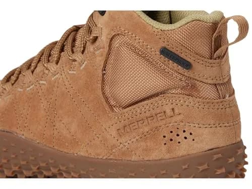 Merrell Wrapt Mid WP Shoes for Women | Barefoot Fit, Water-Resistant, Tobacco (5.5 US) thumbnail 8