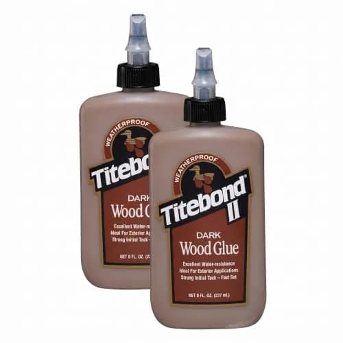 Titebond Liquid Bonding Adhesive 8 oz | Cross-Linking Polyvinyl Acetate for Dark Wood thumbnail 1